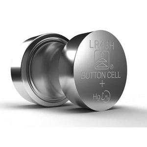 Gen - 10X Pila Boton Bateria Ag12 Lr43 Lr186 Reloj Linterna Otros Multicolor