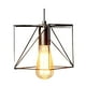 thumbnail image 1 of Lampara De Techo Colgante Industrial De Geometrica Cuadrada, 1 of 3