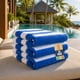 thumbnail image 1 of Utopia Towels – Toalla de Playa 76 cm × 152 cm, Pack 24, Azul, 1 of 7