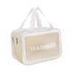 thumbnail image 3 of Neceser De Viaje, Bolsa De Maquillaje Con Separación En Seco Y Húmedo Para Natación, Senderismo, Hogar, Blanco, M, 3 of 5