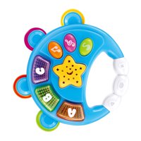 Benic Baby - Mini Pandero Musical Con Proyector De Luces Y Sonidos