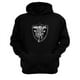 thumbnail image 1 of Polerón Canguro Metallica Negro Talla Xs Unisex, 1 of 3