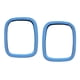 thumbnail image 3 of 2Pcs Roller Road Drift Patines En Línea Plate Edge Guard Azul, 3 of 5