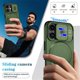 thumbnail image 5 of Funda for iPhone 16 6.1" con Soporte Plegable Invisible, Carga Inalámbrica Magnética MagSafe, Carcasa Deslizante para Cámara, a Prueba de Golpes y Caídas, Resistente y Robusta, Cubierta Protectora, V, 5 of 10