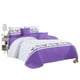 thumbnail image 1 of Cubrecama Quilt Verano Super King 270 x 290 cm - Blanco Lila Flores KFL687, 1 of 3