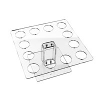 Bothyi - Soporte De Cono De Helado De Acrílico Transparente Soporte De Postre Conos De Cupcake Estante Para Hornear M