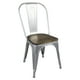 thumbnail image 2 of SET 4 SILLAS METALICA TOLIX PRESTON METAL CON ASIENTO MDF, 2 of 3