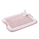 thumbnail image 3 of Soporte Para Almohadilla Para Orinar Para Cachorros, Bandeja De Tocador Para Perros Pequeños Y Medianos, Suministros Para Mascotas, Color Rosa, 3 of 5