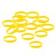 thumbnail image 2 of 15 Piezas / paquete Pulseras de silicona simples Pulseras de goma de moda Amarillo, 2 of 5