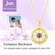 thumbnail image 2 of Collar HESHPAWS Compass I'd Be Lost without You Mujer, 2 of 4