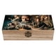 thumbnail image 1 of El Señor de los Anillos Caja Organizadora de Madera Rústica - Caja Decorativa Multifuncional para Escritorio, Hogar, Oficina, Joyas y Manualidades, 1 of 6