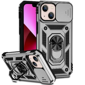 Estuche Gangxun Para Iphone 13 , Soporte Giratorio 360°, Estilo Mecánico Y Magnético