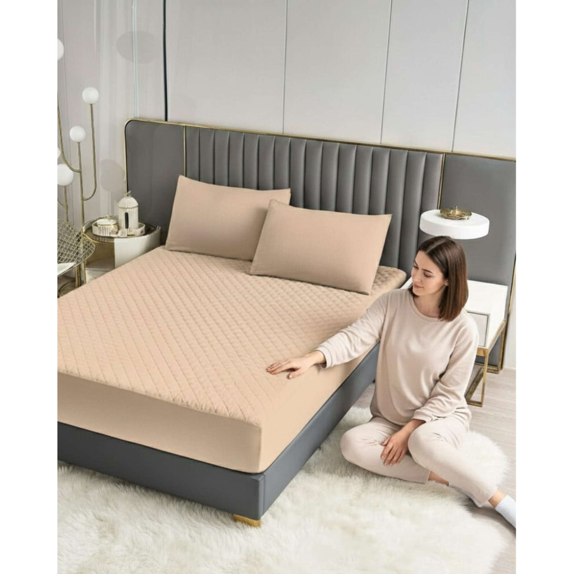 Myl Todo Hogar - Cubrecolchón Impermeable 1 Plaza Ultra Resistente Y Respirable