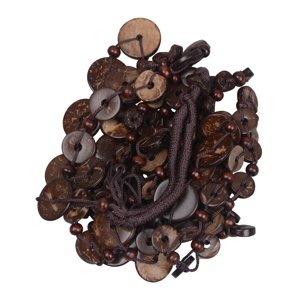 Genérico - Collar Bohemio De Cuentas De Concha De Coco De Múltiples Capas