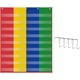 thumbnail image 1 of Horario diario, gráfico de bolsillo, útiles escolares, atractivo gráfico de bolsillo de 4 columnas, gráfico de bolsillo para la enseñanza, para maestros de preescolar, alfombras, 1 of 7
