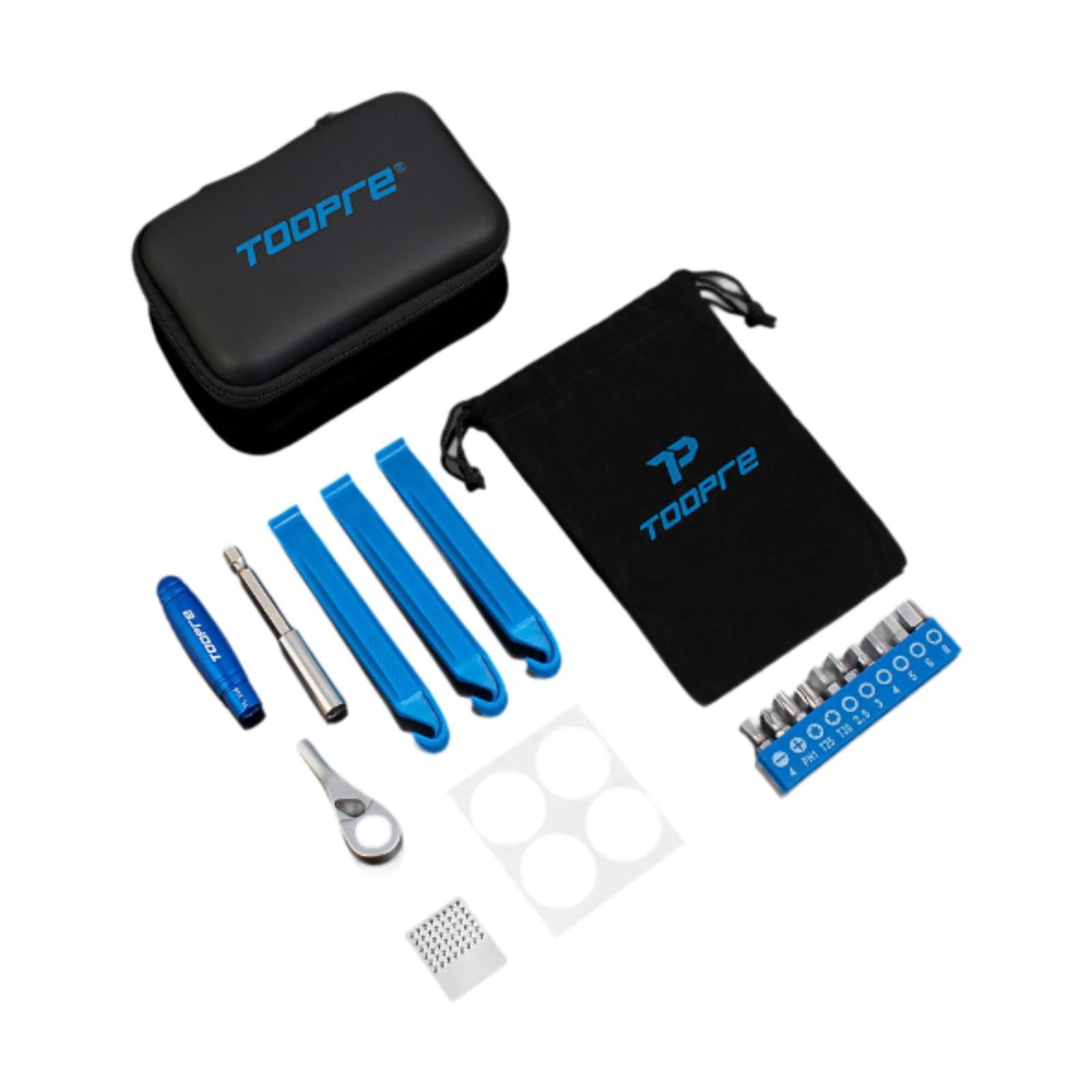 Magideal - Kit De Herramientas De Reparación De Neumáticos Para Bicicletas Para Bicicletas De Bicicleta Con Estuche De Almacenamiento Bicicleta Multiholera Para