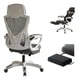 thumbnail image 1 of Silla Oficina Ejecutiva Gamer Con Reposa De Pie Reclinable Color Blanco Cuero Sintético, 1 of 8