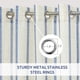 thumbnail image 3 of Cortinas DriftAway, mezcla de lino semitransparente, 183 cm, 2 paneles, 3 of 7