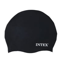 Gorro De Natación Intex Talla 8+ Negro