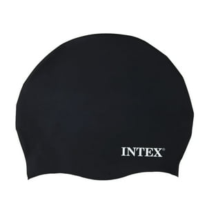 Gorro De Natación Intex Talla 8+ Negro