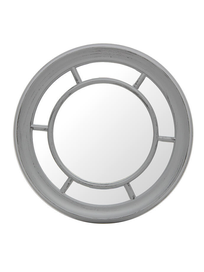 Vgo - Espejo Red. 40 Cm Diam. Color Blanco