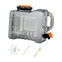 Ioensy - Contenedor De Agua Con Grifo, Para Baño, Senderismo Y Cocina, 8 L