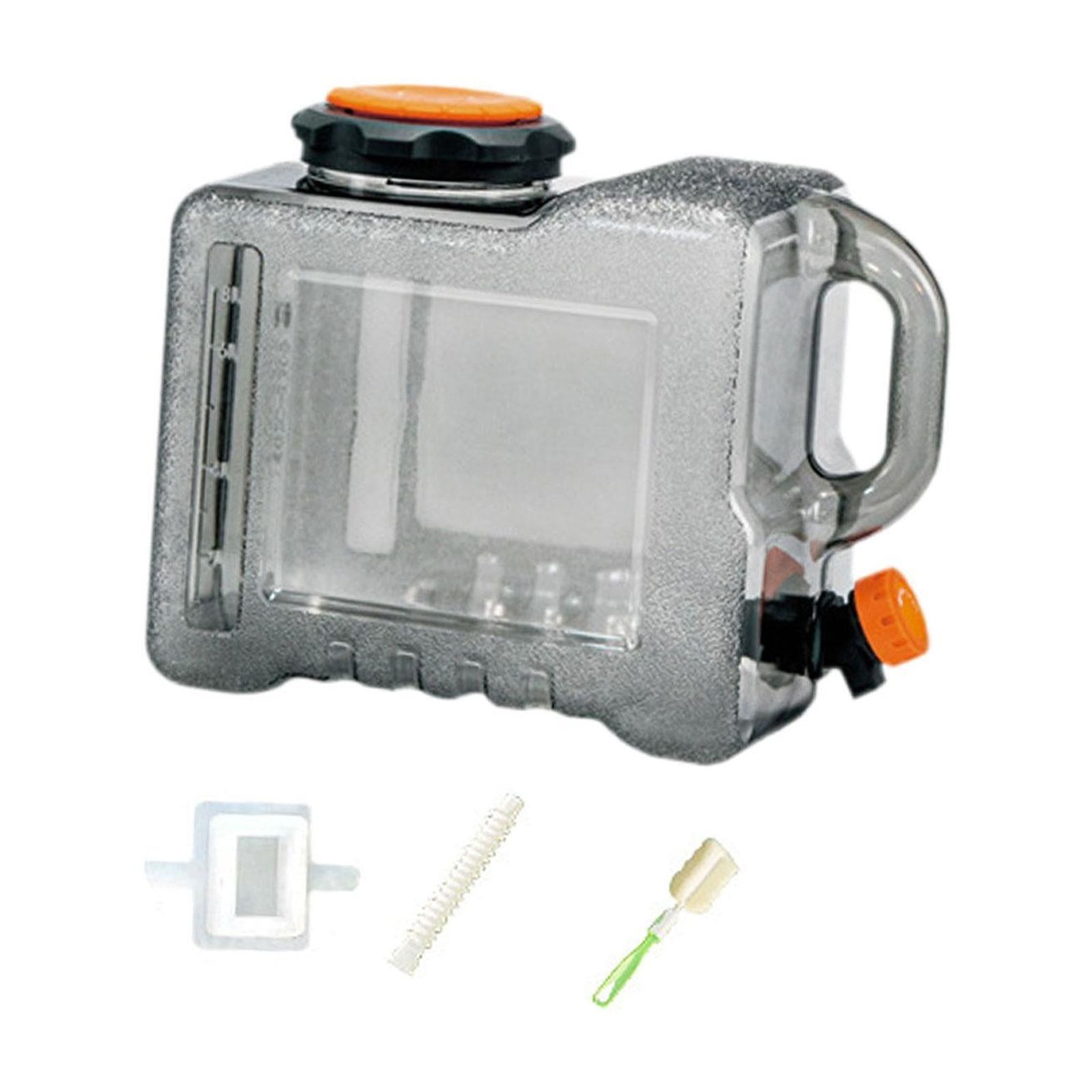 Ioensy - Contenedor De Agua Con Grifo, Para Baño, Senderismo Y Cocina, 8 L