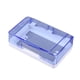thumbnail image 2 of Caja impermeable de 118 tipos de enchufe, caja de enchufe de caja de salida de cubierta de salida para almacén, sala de estar, taller, oficina, restau , Azul, 2 of 5