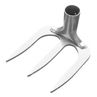 Ioensy - Cabezal De Rastrillo De Jardinería, Cabezal De Azada De Jardinería Resistente Para Arar, Aflojar La Granja, 3 Dientes Pequeños