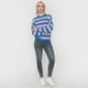 thumbnail image 4 of Sweater Mujer Fit Regular Azul/Celeste Corona, 4 of 5