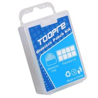 Magideal - Kit De Parches De Reparación De Pinchazos De Neumáticos De Sin Pegamento, Parches Autoadhesivos Y Escofina Para El Kit De Reparación De Sin Palanca De Neumáticos