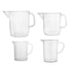 thumbnail image 4 of Juego de 4 jarras medidoras EISCO 250 ml‑2000 ml, 4 of 4