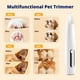 thumbnail image 5 of Recortadora inalámbrica recargable para patas de mascotas Heusom con luz LED, 5 of 7