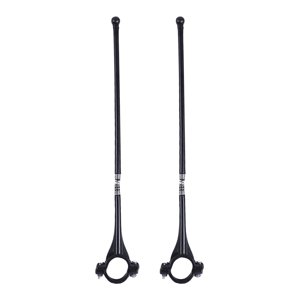 Ioensy - 2 Piezas De Soporte Para Mástil De Bandera Para Manillar De Bicicleta, Resistente Y Portátil