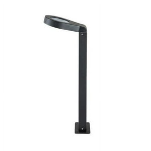 Hb Led - Apliqué Piso Led Exterior 60Cm Negro 7W Cálido