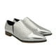 thumbnail image 3 of Zapato para mujer croco Plateado Danicolle, 3 of 5