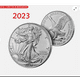 thumbnail image 2 of Moneda American Silver Eagle de 1 oz de $1 2022, plata fina 999 BU-Disponible. Moneda American Silver Eagle de 1 oz de $1 2022, plata fina 999 BU-Disponible. Moneda American Silver Eagle de 1 oz de $1, 2 of 5