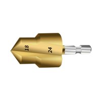 Ioensy - Broca Avellanada Para Reparación De Tuberías Ppr, Acero De Aleación Multifuncional Resistente, 18 24