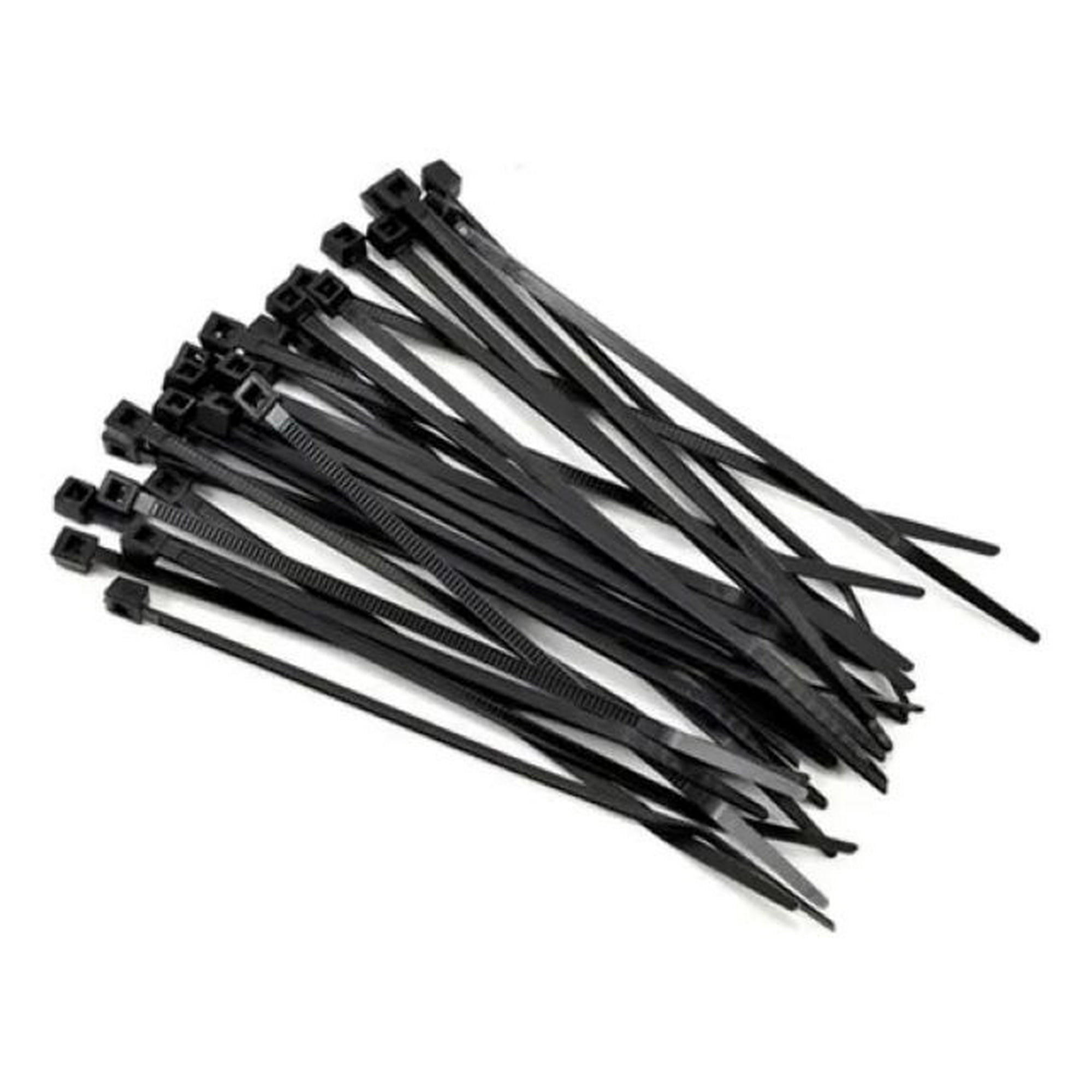 Metalfer - Amarra Cable Negro 2.5x100mm Paq100 Un