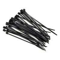 Metalfer - Amarra Cable Negro 2.5X100Mm Paq100 Un