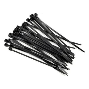 Metalfer - Amarra Cable Negro 4.8X300Mm Paquete De 100Un