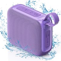 Parlante Bluetooth Jyx, Parlante Bluetooth Para Exteriores Resistente Al Agua Ipx5 Con Graves Estéreo, Parlante Portátil Con Subwoofer De 10W, L3-Purple