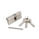 thumbnail image 5 of Cilindro Odis Llave-Llave Estándar 70mm Plata Satinado 6 Combinaciones, 5 of 8