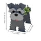 thumbnail image 1 of 1pc Dog Shaped Flower Pot Cute Pet Dog Planter Box, Animal Shaped Cartoon Plant Pot PVC Material Plant Container Holder, Creative Garden Decorative Flower Pots, 1 of 3