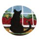 thumbnail image 4 of Kits De Aguja De Lengüeta Para Alfombra, Kits De Alfombra Con Gancho, Cojín Bordado, Gato Negro, 4 of 5