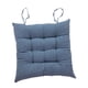 thumbnail image 4 of Cojín para Asiento, Cojín para Silla de Cocina, Cómodo Cojín Cuadrado de 40x40cm para Asiento, Cojín para El Suelo para El Hogar, Sala de Estar, Hombr Azul, 4 of 5