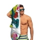 thumbnail image 5 of Scratch Garden Toalla de playa de secado rápido con diseño temático, regalo para mujeres y niñas, ideal para cumpleaños, fans, amantes de la música, uso en la playa o al aire libre, 78 × 160 cm, 5 of 6