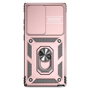 Estuche Gangxun Para Samsung Galaxy S24 Ultra, Soporte Giratorio 360°, Estilo Mecánico Y Magnético