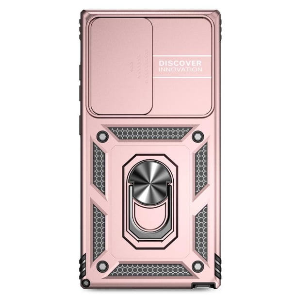 Estuche GANGXUN para Samsung Galaxy S24 Ultra, soporte giratorio 360°, estilo mecánico y magnético