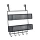 thumbnail image 1 of Colgador Para Puerta, Ganchos Para Puerta, Toallero Para Cocina, Sombreros, Dormitorio, S, Negro, 1 of 5